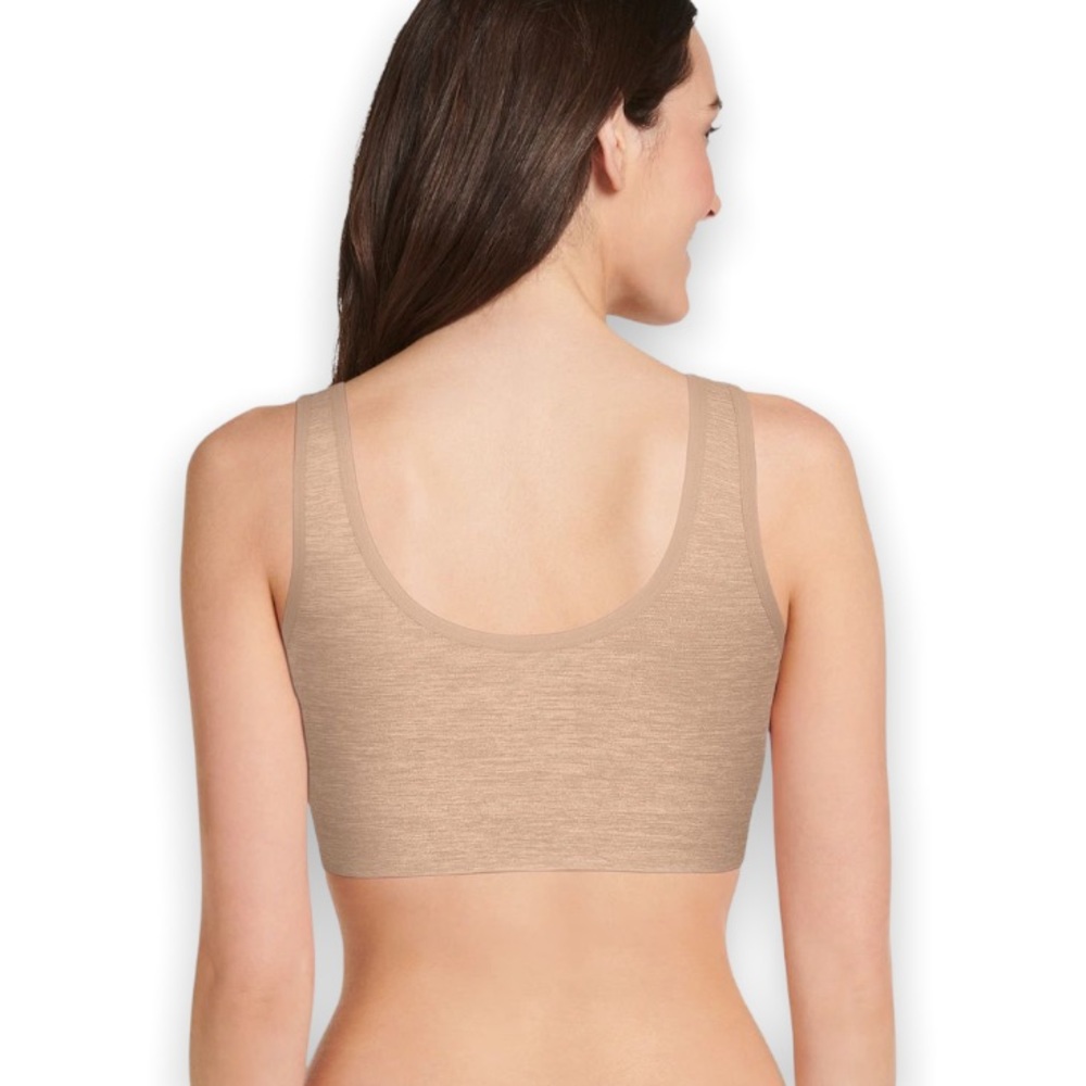 Jockey NWOT Sewn-In Breathable Stretchy Molded Cup Seamfree Wire Free Bralette - Picture 2 of 9